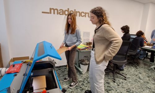 CREATIVITÀ E TECNOLOGIA LASER AL SERVIZIO DELL’AMBIENTE CON IL LABORATORIO “madeincruna”