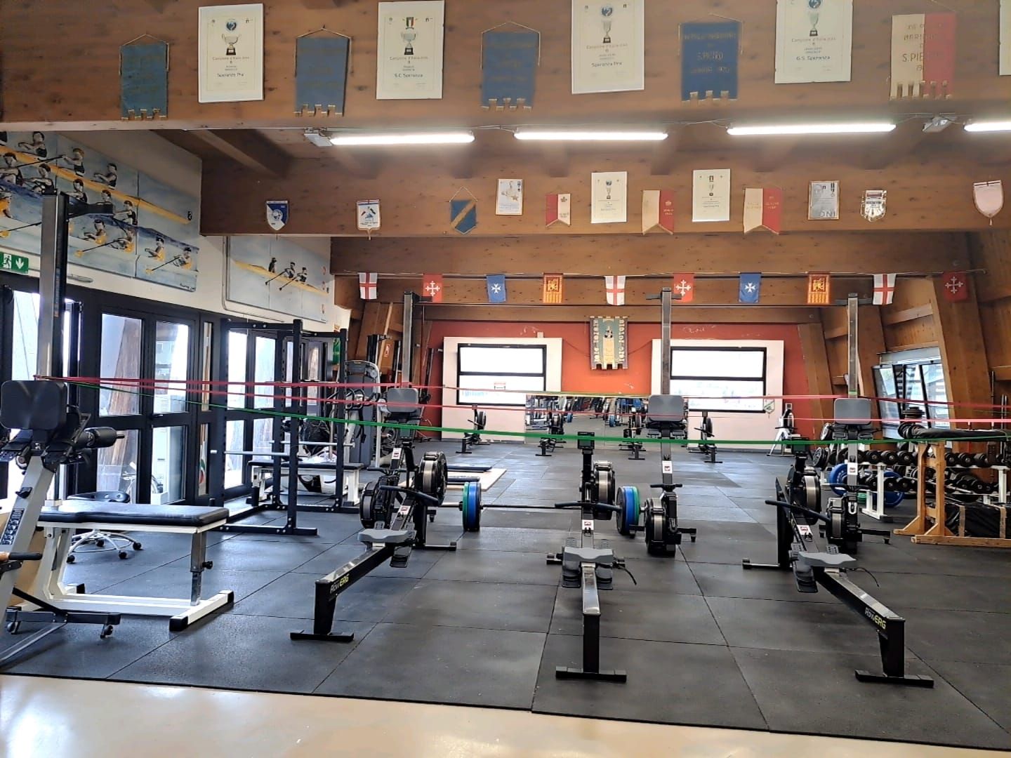 l'attrezzatura donata