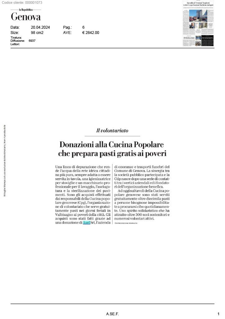 Cucina Popolare Genovese