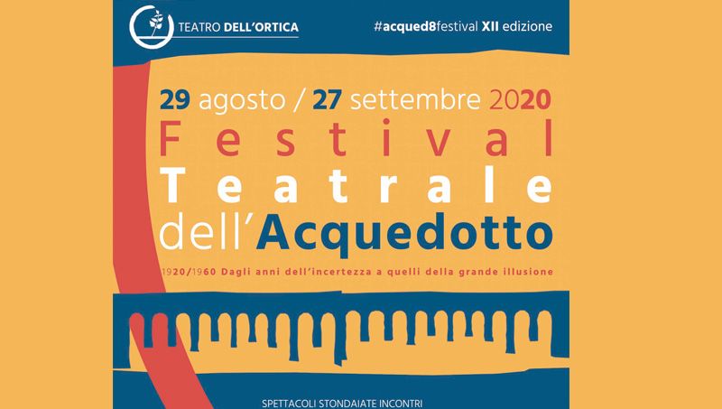 locandina edizione festival dell'acquedotto 2020
